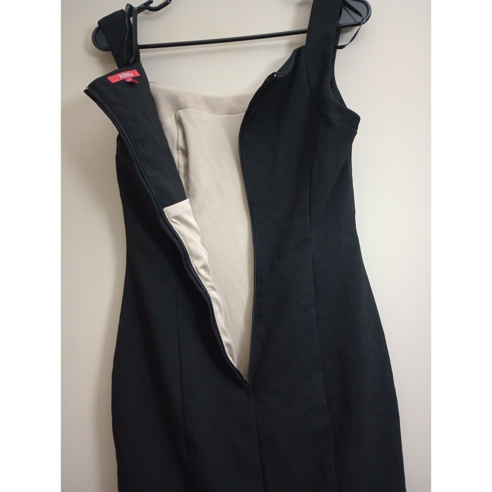 XOXO Sheath Dress Black/White/Beige Size 7/8 - Picture 2 of 9
